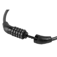 Biciklizár ZOLI 84620 10x65 cm, biciklire, 4code