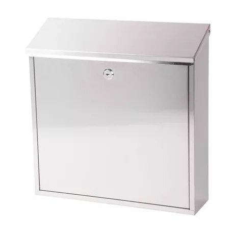 Postafiók Flatbox 2, Rozsdamentes Acél, 360x360x100 mm