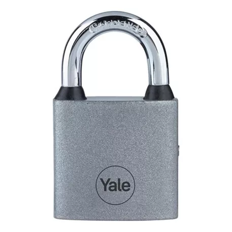 Lakat Yale Y111S/50/125/1, lakat, vas, ezüst, 50 mm, 3 kulcs
