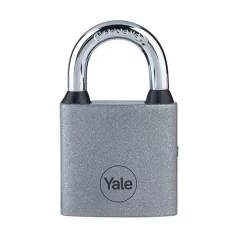   Lakat Yale Y111S/38/121/1, lakat, vas, ezüst, 38 mm, 3 kulcs