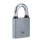 Lakat Yale Y111S/38/121/1, lakat, vas, ezüst, 38 mm, 3 kulcs