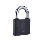 Lakat Yale Y111B/38/121/1, lakat, vas, fekete, 38 mm, 3 kulcs