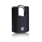 Zár Yale Y121B/40/125/1, High Security, lakat, fekete, 46 mm, 3 kulcs
