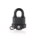 Lakat Yale Y220B/51/118/1, High Security, lakat, laminált acél, fekete, 53 mm, 3 kulcs