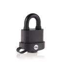 Lakat Yale Y220B/51/118/1, High Security, lakat, laminált acél, fekete, 53 mm, 3 kulcs