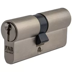   FAB HOME 3.00*** /BDNs 40+45 zárbetét, 5 kulcs, szatén nikkel