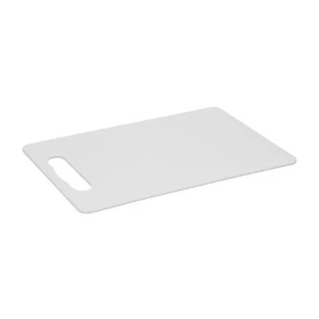 Strend Pro műanyag vágódeszka, fehér, 33,5x23x0,5 cm