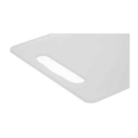 Strend Pro műanyag vágódeszka, fehér, 33,5x23x0,5 cm