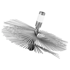 Kéménykefe Kovo.B Comrourst Kefe 180 mm, Inox, Statikus