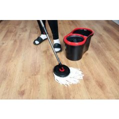   Strend Pro TURBOSTAR BLACK EDITION Felmosó + 13 literes vödör, teleszkópos fogantyú