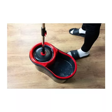 Strend Pro TURBOSTAR BLACK EDITION Felmosó + 13 literes vödör, teleszkópos fogantyú