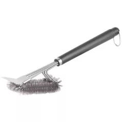   Brush Strend Pro Grill, BBQ, rozsdamentes acél, kaparóval, 42 x 10 x 7 cm