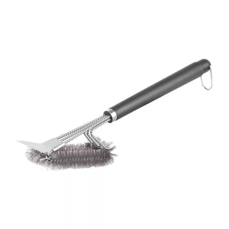 Brush Strend Pro Grill, BBQ, rozsdamentes acél, kaparóval, 42 x 10 x 7 cm