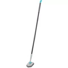   Strend Pro kefe, 3 az 1-ben, többfunkciós, tisztító, csempéhez és üveghez, teleszkópos nyéllel 124,5 cm