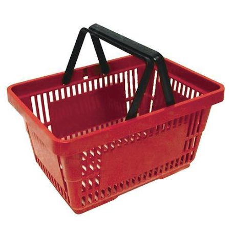 Bevásárló Kosár, 20 L Piros