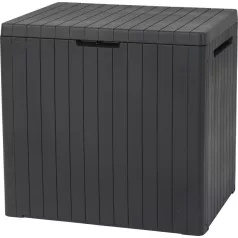 Keter® láda City tárolódoboz 113 l, antracit