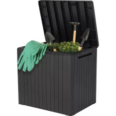 Keter® láda City tárolódoboz 113 l, antracit