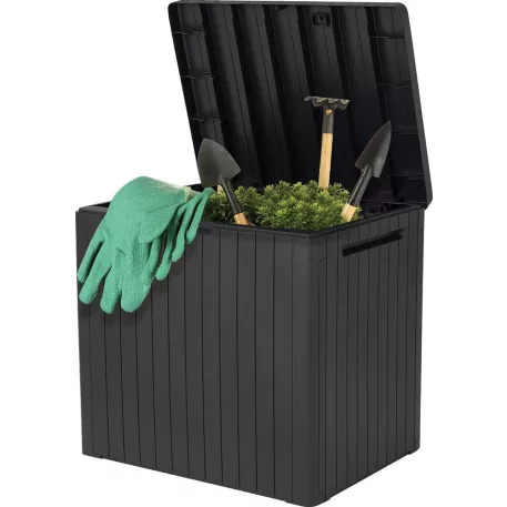 Keter® láda City tárolódoboz 113 l, antracit
