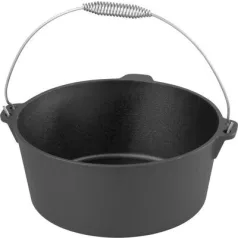 MagicHome öntöttvas bogrács 7,22 liter, 30x13 cm
