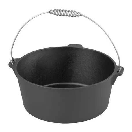 MagicHome öntöttvas bogrács 7,22 liter, 30x13 cm