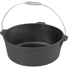 MagicHome öntöttvas bogrács 10,1 liter, 34x14 cm