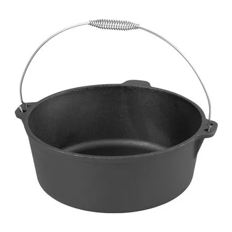 MagicHome öntöttvas bogrács 10,1 liter, 34x14 cm