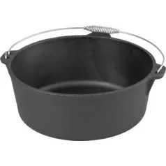 MagicHome öntöttvas bogrács 10,1 liter, 34x14 cm