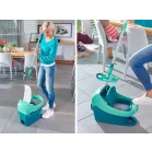 LEIFHEIT Tisztítókészlet 55096 Törlőprés Profi XL Mobil, felmosó + vödör
