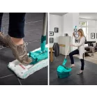 LEIFHEIT Tisztítókészlet 55096 Törlőprés Profi XL Mobil, felmosó + vödör