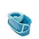 LEIFHEIT Tisztítókészlet 52101 Clean Twist Disc Mop Ergo, felmosó + vödör