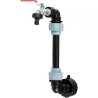 Strend Pro Garden készlet, 3/4"-os szelep + 59 mm-es műanyag reduktor + 3/4"-os kiömlő, IBC tartályhoz