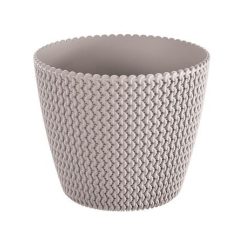 Virágcserép Splofy 218/184 mm, 5 L, Mokka