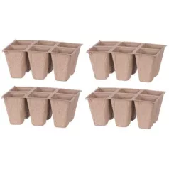   Strend Pro Herrison P1108 ültetőpohát, papír, 6 palántára,4 db/csomag