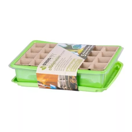 Mini melegágy Strend Pro, 5 részes készlet, 24 palánta, 27,5x20,5x7 cm