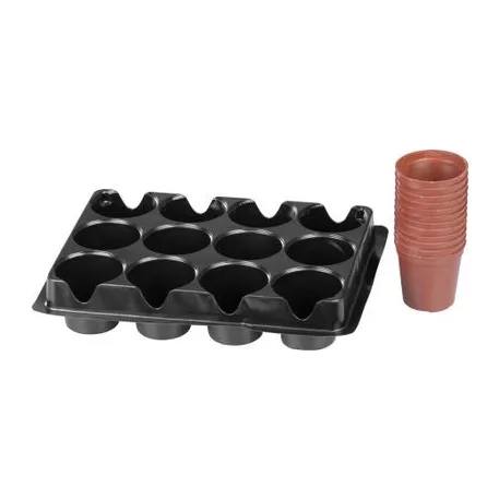 Mini melegágy Strend Pro, 12 db, készlet, 24x18x6 cm