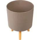 Strend Pro virágcserép, kávépor színű, 30x30x37 cm