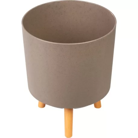 Strend Pro virágcserép, kávépor színű, 30x30x37 cm