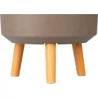 Strend Pro virágcserép, kávépor színű, 30x30x37 cm