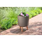 Strend Pro virágcserép, kávépor színű, 30x30x37 cm