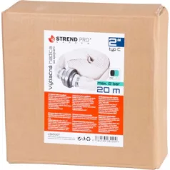   Nyomócső felhasználás Strend Pro, szivattyúzás, csatlakozókkal, C típus, 2", 20 m