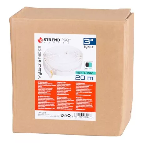 Nyomócső felhasználás Strend Pro, szivattyúzás, vég nélkül, B típus, 3", 20 m