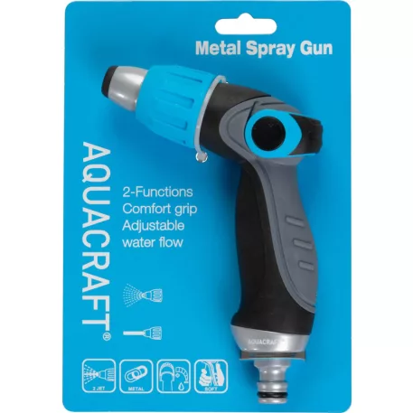 AQUACRAFT® 750370 kerti öntözőpisztoly, ergonomikus fúvókával