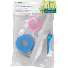   Strend Pro szelep, kerti, 3/4"- 90°, 25 mm, IBC tartályhoz való csatlakozóval, PVC