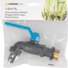 Szelep Strend Pro, kerti, fekete, G3/4", nylon