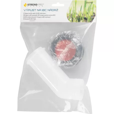 Strend Pro hosszabbító leeresztő, 45 mm, IBC tartályhoz, PVC