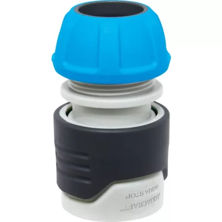 Aquacraft 550025 Tömlő Csatlakozó, Softtouch 1/2", 13 mm, Stop