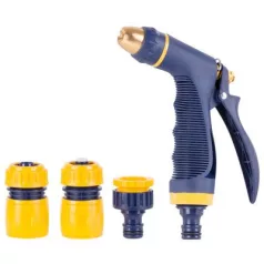   Öntözőkészlet Strend Pro Garden, pisztoly, csatlakozók, adapter