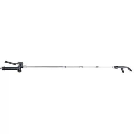 Kingjet Permetező Rúd Fogantyúval és Fúvókával, Teleszkópos, 93-250 cm, Alu, 8 mm