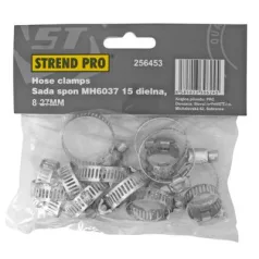 Tömlő Bilincs Szett 15 db, 8-27 mm