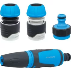   Készlet Aquacraft 550390 Softtouch, Összekötő, Stop, Adapter, Fúvóka